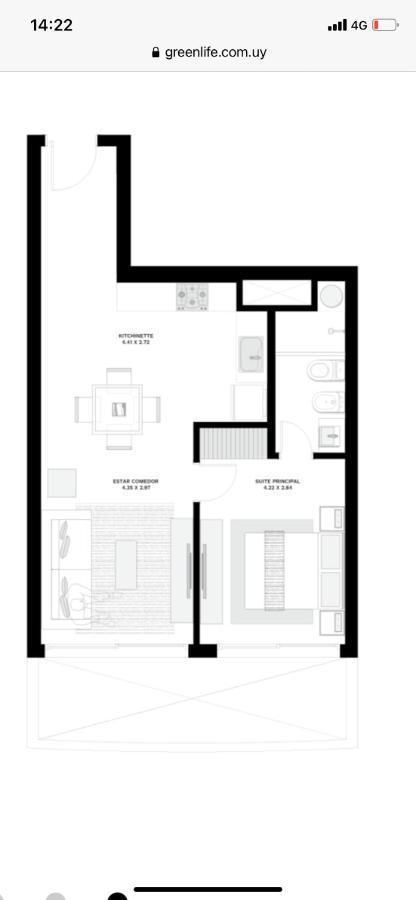 Green Life Full Amenities Пунта-дель-Эсте Экстерьер фото